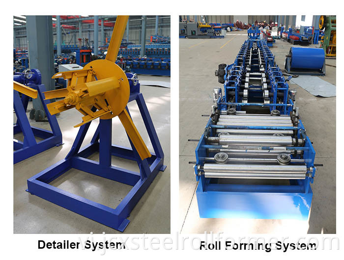 Ceiling Purlin C Channel Roll Forming Machine